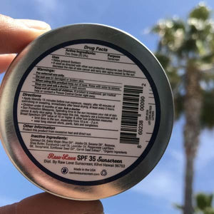 Organic Reef Safe Sunscreen