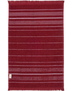Burgundy Classic Bath Hand Towel Bundle - 4 Pack