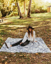 Load image into Gallery viewer, Cool Glacier Mandala XL Towel
