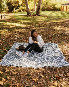 Cool Glacier Mandala XL Towel