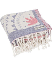Load image into Gallery viewer, Painted Boho Towel
