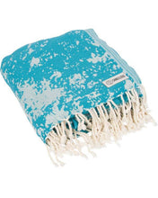 Load image into Gallery viewer, Crush Turtle XL Towel Teal
