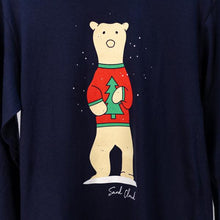 Load image into Gallery viewer, Holiday Sweater Polar Bear Tee
