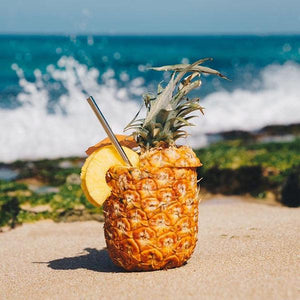 Silver Metal Straw