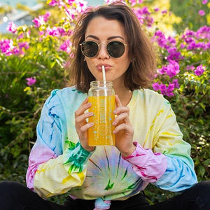 Silver Metal Straw