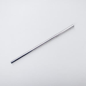 Silver Metal Straw